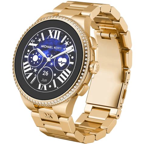 blue michael kors smartwatch|Michael Kors unisex smart watch.